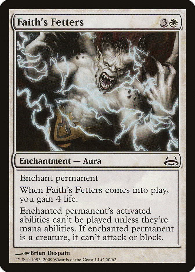 Faith's Fetters [Duel Decks: Divine vs. Demonic] | Good Games Adelaide SA