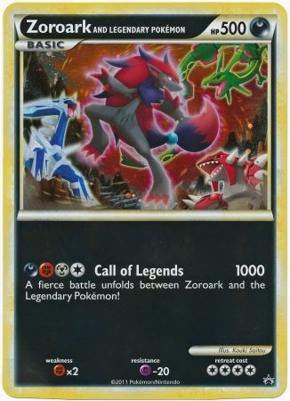 Zoroark and Legendary Pokemon (Jumbo Card) [Miscellaneous Cards] | Good Games Adelaide SA