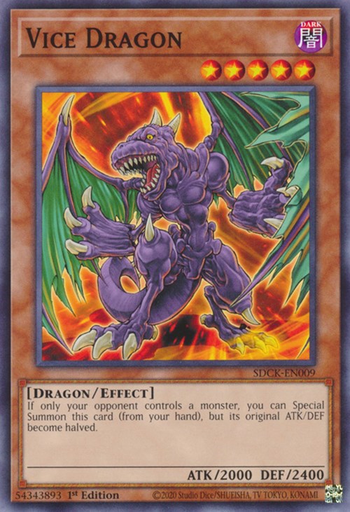 Vice Dragon [SDCK-EN009] Common | Good Games Adelaide SA