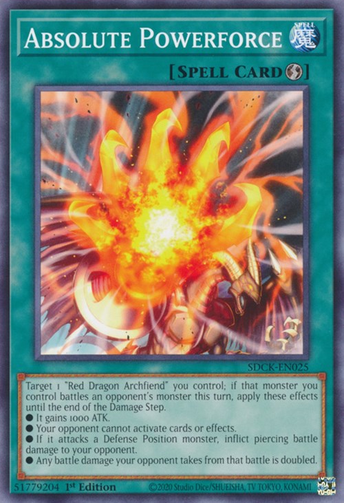 Absolute Powerforce [SDCK-EN025] Common | Good Games Adelaide SA