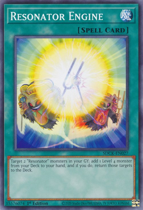 Resonator Engine [SDCK-EN027] Common | Good Games Adelaide SA