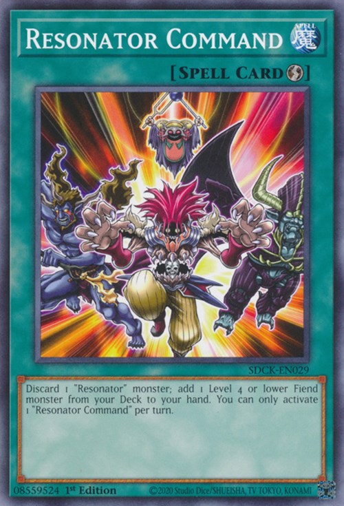 Resonator Command [SDCK-EN029] Common | Good Games Adelaide SA