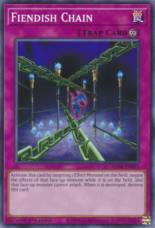 Fiendish Chain [SDCK-EN037] Common | Good Games Adelaide SA