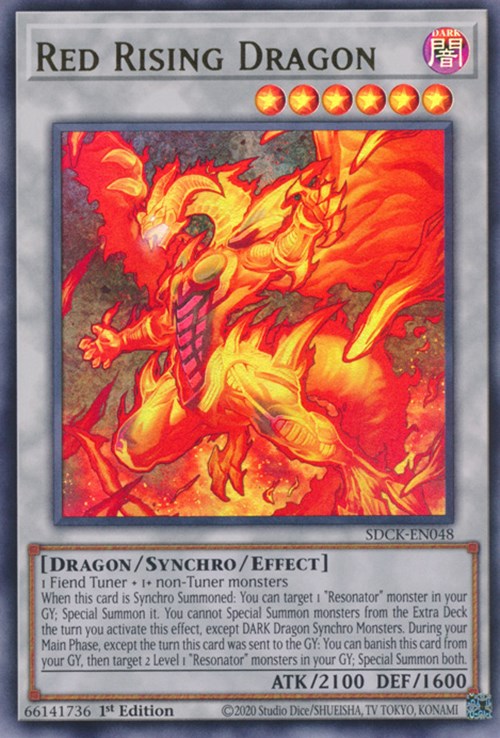 Red Rising Dragon [SDCK-EN048] Ultra Rare | Good Games Adelaide SA