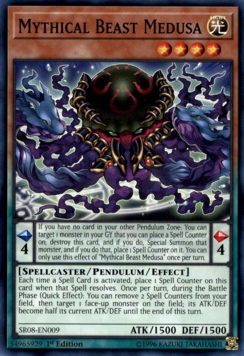 Mythical Beast Medusa [SR08-EN009] Common | Good Games Adelaide SA