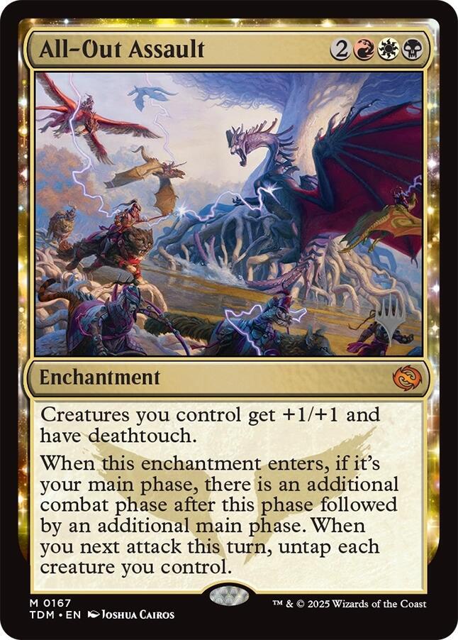 All Out Assault 167 (Promo Pack: Tarkir: Dragonstorm)  | Good Games Adelaide SA