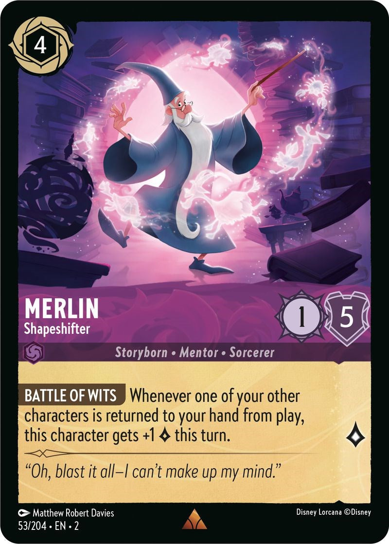 Merlin - Shapeshifter (53/204) [Rise of the Floodborn] | Good Games Adelaide SA