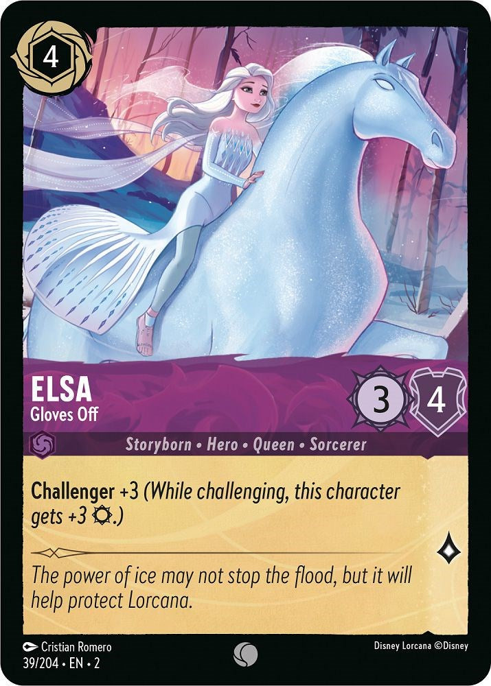 Elsa - Gloves Off (39/204) [Rise of the Floodborn] | Good Games Adelaide SA