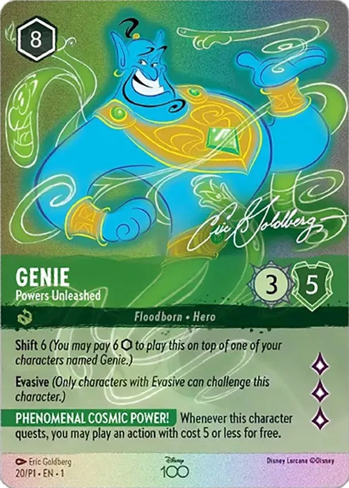 Genie - Powers Unleashed (Enchanted) (20) [Disney100 Promos] | Good Games Adelaide SA