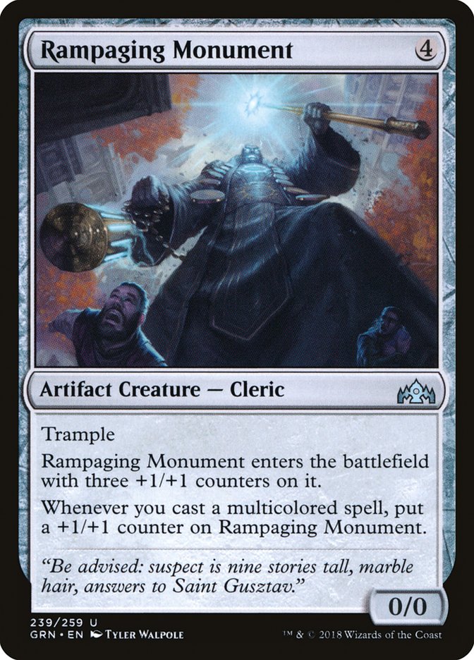 Rampaging Monument 239 (Guilds of Ravnica)  | Good Games Adelaide SA