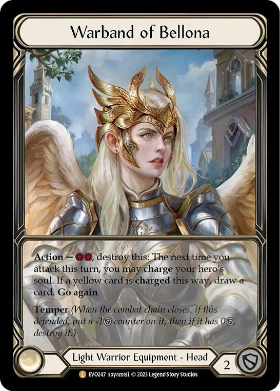 Warband of Bellona [EVO247] (Bright Lights)  Cold Foil | Good Games Adelaide SA