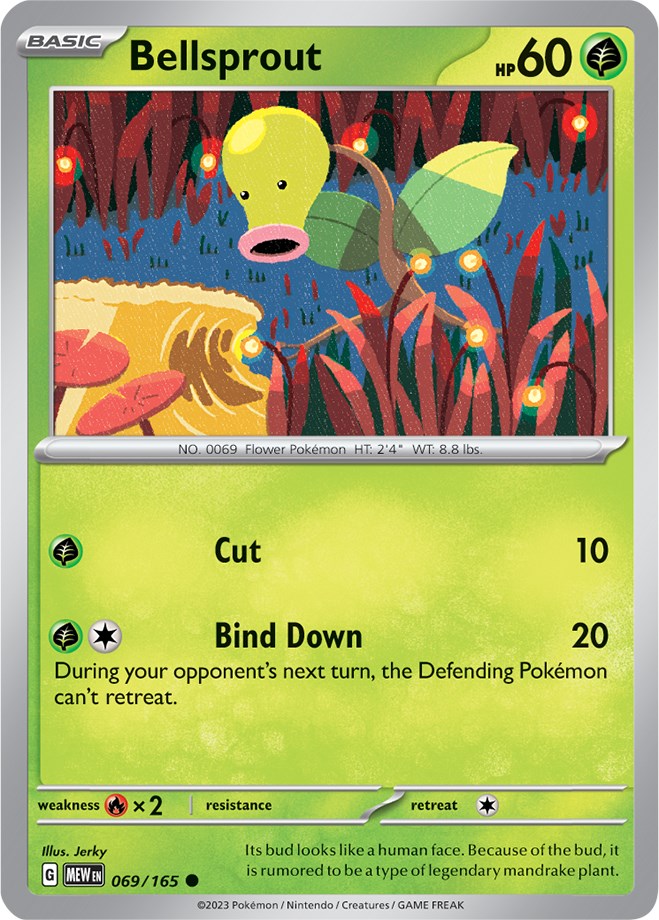 Bellsprout (069/165) [Scarlet & Violet: 151] | Good Games Adelaide SA