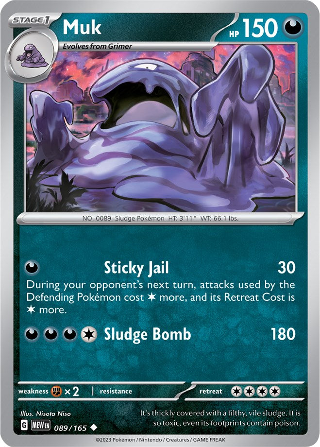 Muk (089/165) [Scarlet & Violet: 151] | Good Games Adelaide SA