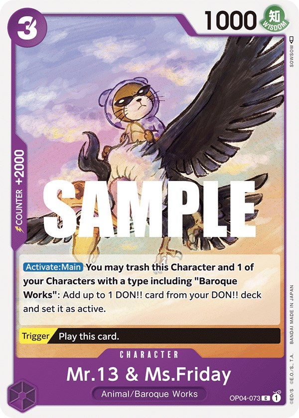 Mr.13 & Ms.Friday [Kingdoms of Intrigue] | Good Games Adelaide SA