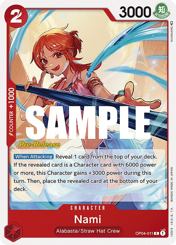 Nami [Kingdoms of Intrigue Pre-Release Cards] | Good Games Adelaide SA