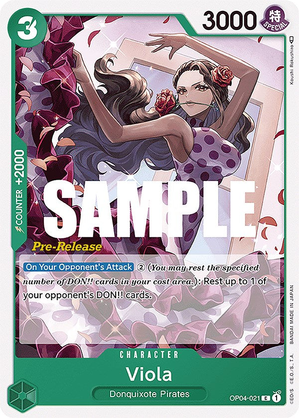 Viola [Kingdoms of Intrigue Pre-Release Cards] | Good Games Adelaide SA