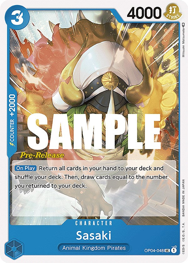Sasaki [Kingdoms of Intrigue Pre-Release Cards] | Good Games Adelaide SA