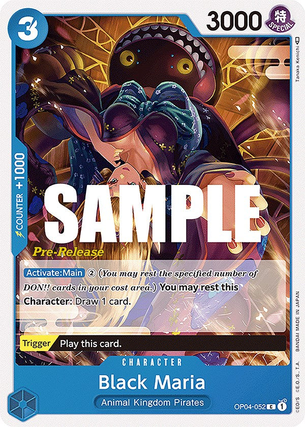 Black Maria [Kingdoms of Intrigue Pre-Release Cards] | Good Games Adelaide SA