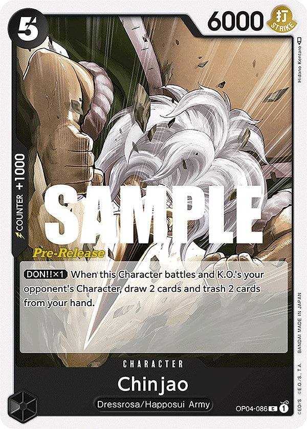 Chinjao [Kingdoms of Intrigue Pre-Release Cards] | Good Games Adelaide SA