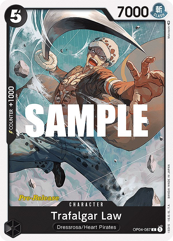 Trafalgar Law [Kingdoms of Intrigue Pre-Release Cards] | Good Games Adelaide SA