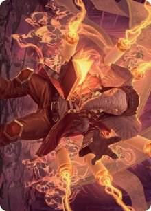 Quintorius Loremaster Art Card 52 81 52 (Art Series: March of the Machine)  | Good Games Adelaide SA