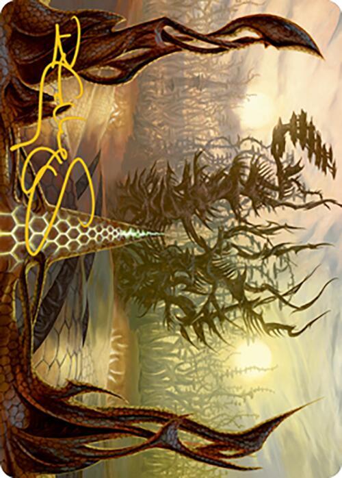 Thornglint Bridge Art Card Gold Stamped Signature 81 (Art Series: Modern Horizons 2)  | Good Games Adelaide SA