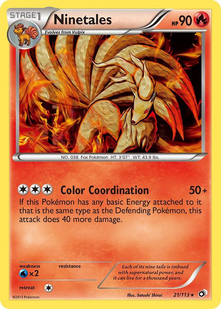 Ninetales 21/113 (Legendary Treasures)  | Good Games Adelaide SA