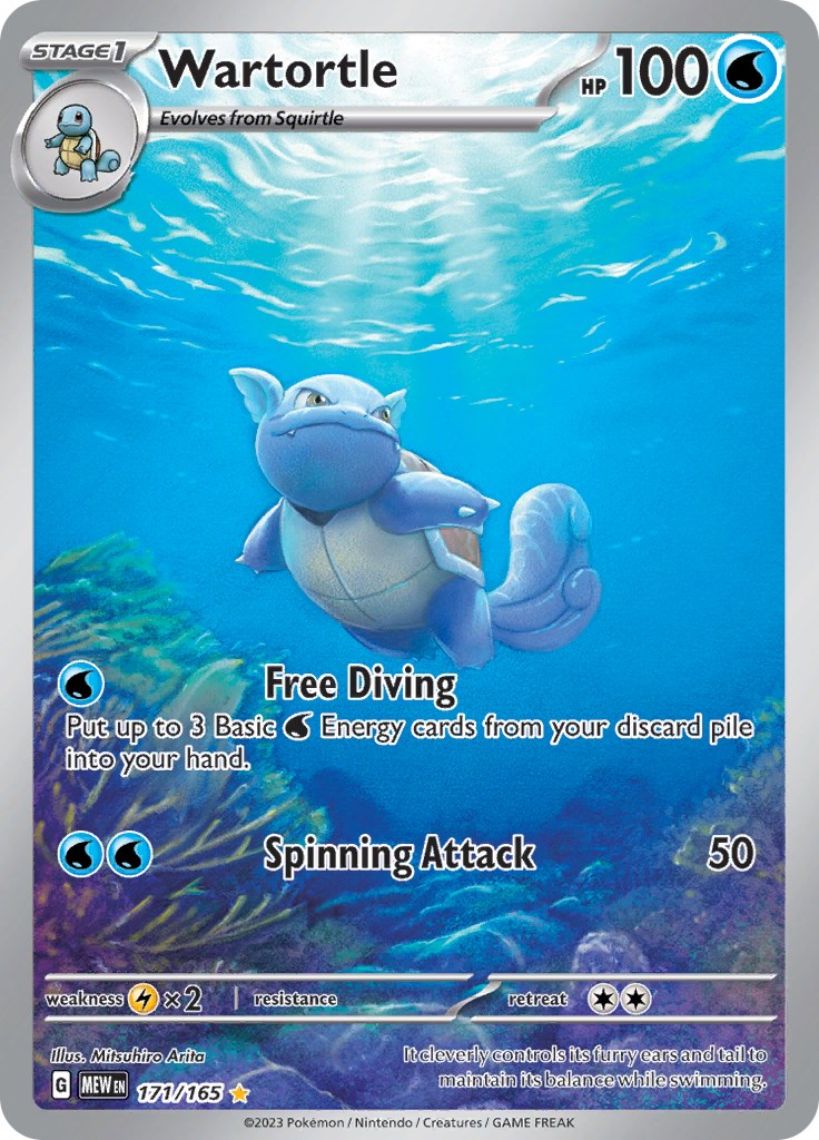 Wartortle (171/165) [Scarlet & Violet: 151] | Good Games Adelaide SA