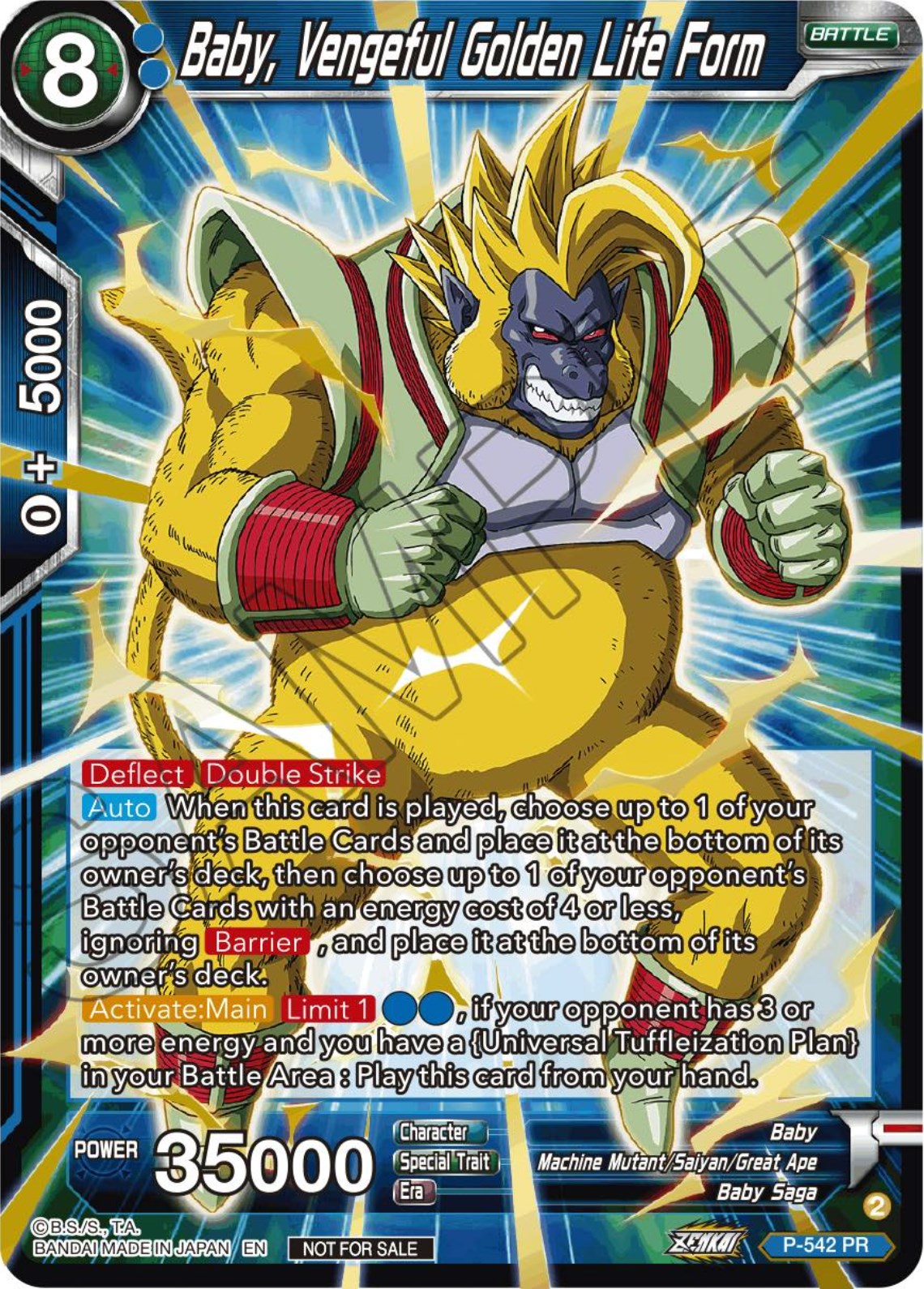 Baby, Vengeful Golden Life Form (Championship Selection Pack 2023 Vol.3) (Gold-Stamped) (P-542) [Tournament Promotion Cards] | Good Games Adelaide SA