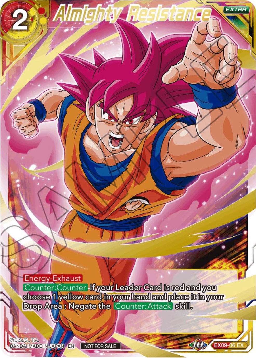 Almighty Resistance (Alt. Art Card Set 2023 Vol. 3) (EX09-06) [Tournament Promotion Cards] | Good Games Adelaide SA