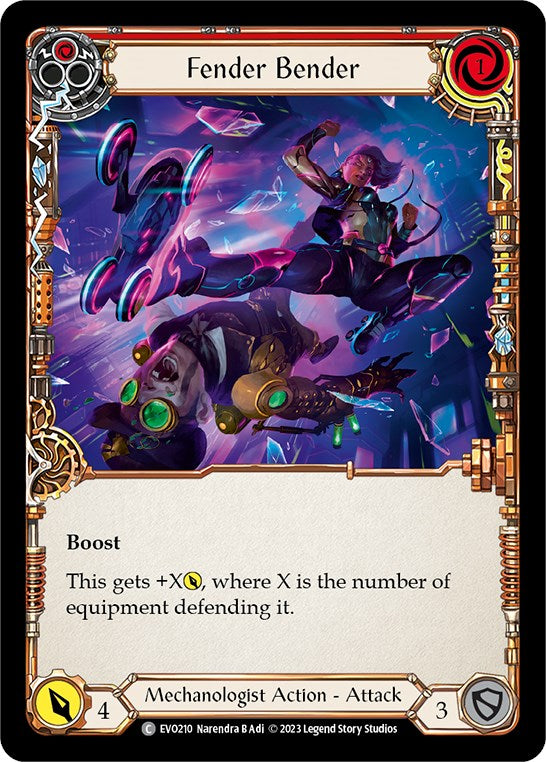 Fender Bender (Red) [EVO210] (Bright Lights) | Good Games Adelaide SA