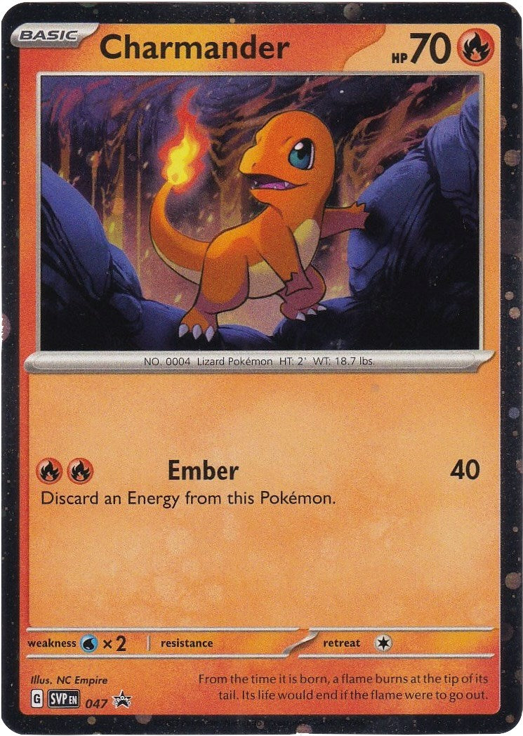 Charmander (047) (Cosmos Holo) [Scarlet & Violet: Black Star Promos] | Good Games Adelaide SA