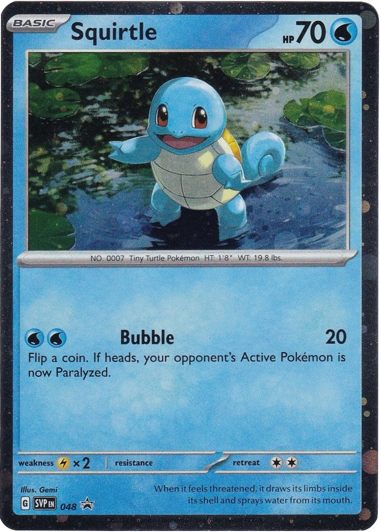 Squirtle (048) (Cosmos Holo) [Scarlet & Violet: Black Star Promos] | Good Games Adelaide SA