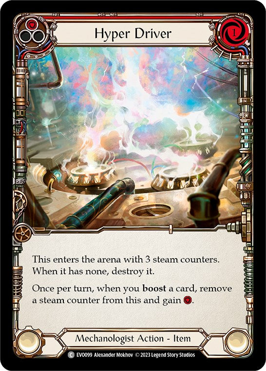 Hyper Driver (Red) [EVO099] (Bright Lights) | Good Games Adelaide SA