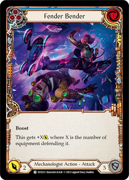 Fender Bender (Blue) [EVO212] (Bright Lights) | Good Games Adelaide SA