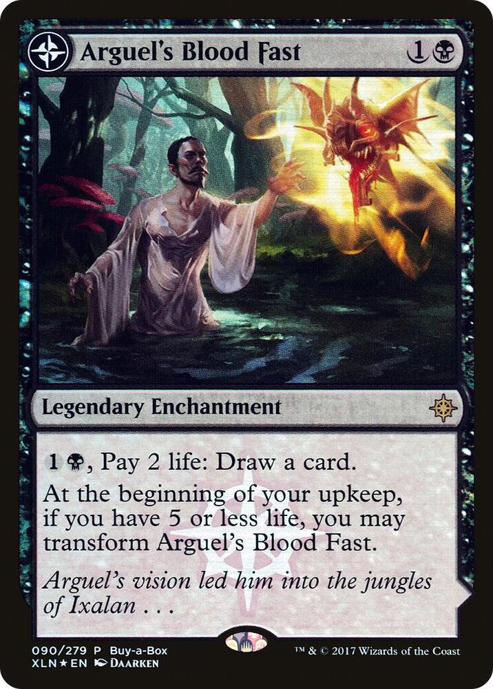 Arguel's Blood Fast // Temple of Aclazotz 90 (Buy-A-Box Promos)  - Foil | Good Games Adelaide SA