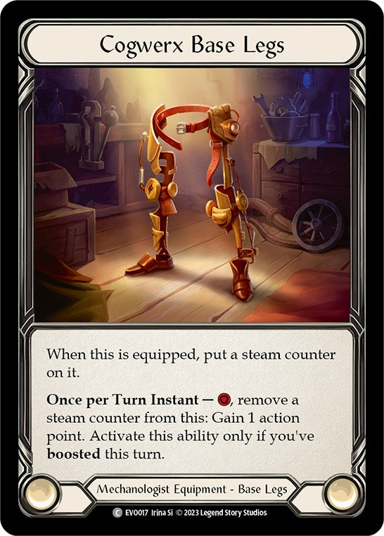 Cogwerx Base Legs [EVO017] (Bright Lights)  Cold Foil | Good Games Adelaide SA