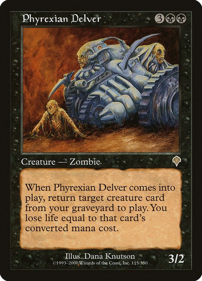 Phyrexian Delver 115 (Invasion)  - Foil | Good Games Adelaide SA