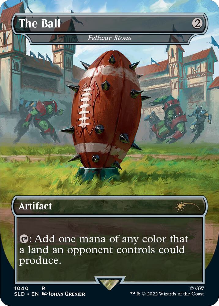 The Ball Fellwar Stone Borderless 1040 (Secret Lair Drop Series)  - Foil | Good Games Adelaide SA