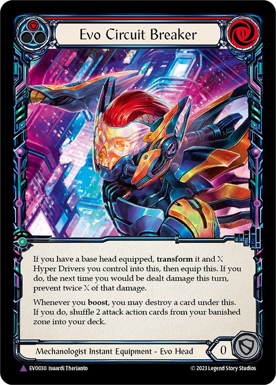 Evo Circuit Breaker (Marvel) [EVO030] (Bright Lights)  Cold Foil | Good Games Adelaide SA