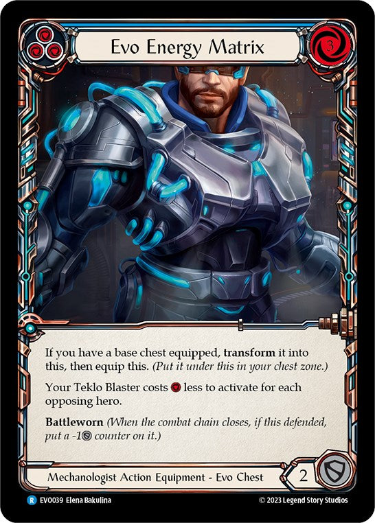 Evo Energy Matrix [EVO039] (Bright Lights)  Cold Foil | Good Games Adelaide SA