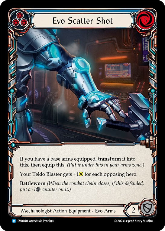 Evo Scatter Shot [EVO040] (Bright Lights)  Cold Foil | Good Games Adelaide SA