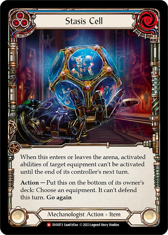 Stasis Cell [EVO073] (Bright Lights)  Rainbow Foil | Good Games Adelaide SA