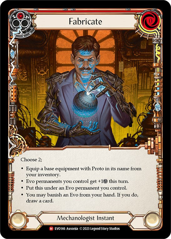 Fabricate [EVO146] (Bright Lights)  Rainbow Foil | Good Games Adelaide SA