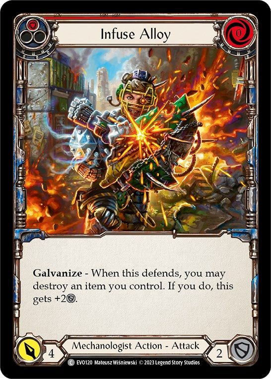 Infuse Alloy (Red) [EVO120] (Bright Lights) | Good Games Adelaide SA