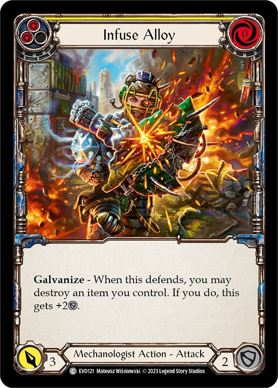 Infuse Alloy (Yellow) [EVO121] (Bright Lights) | Good Games Adelaide SA