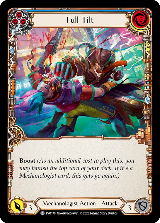 Full Tilt (Blue) [EVO170] (Bright Lights)  Rainbow Foil | Good Games Adelaide SA