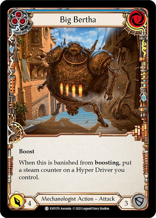 Big Bertha (Blue) [EVO179] (Bright Lights)  Rainbow Foil | Good Games Adelaide SA