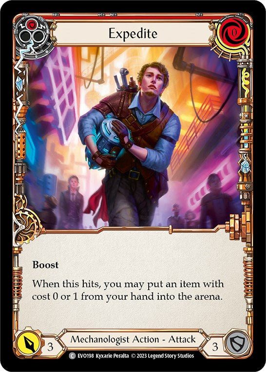 Expedite (Red) [EVO198] (Bright Lights) | Good Games Adelaide SA