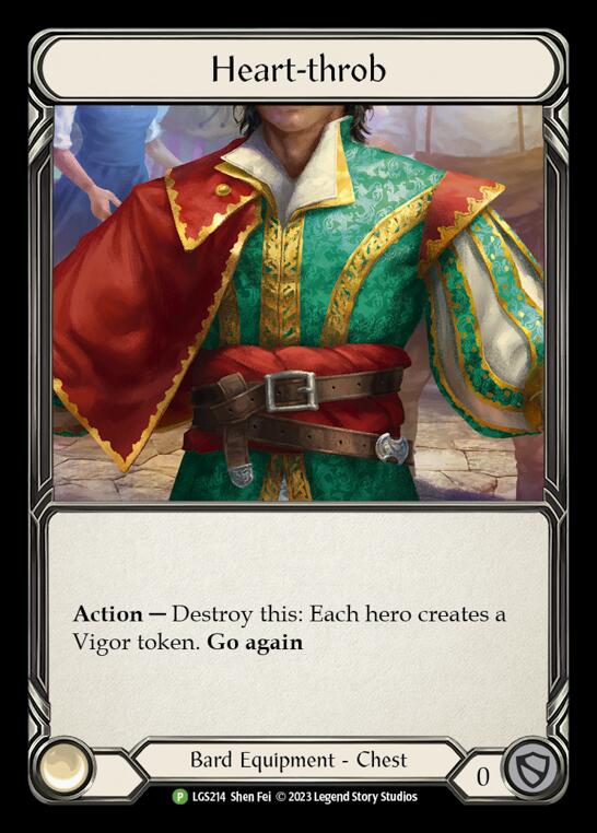 Heart-throb [LGS14] (Promo)  Rainbow Foil | Good Games Adelaide SA